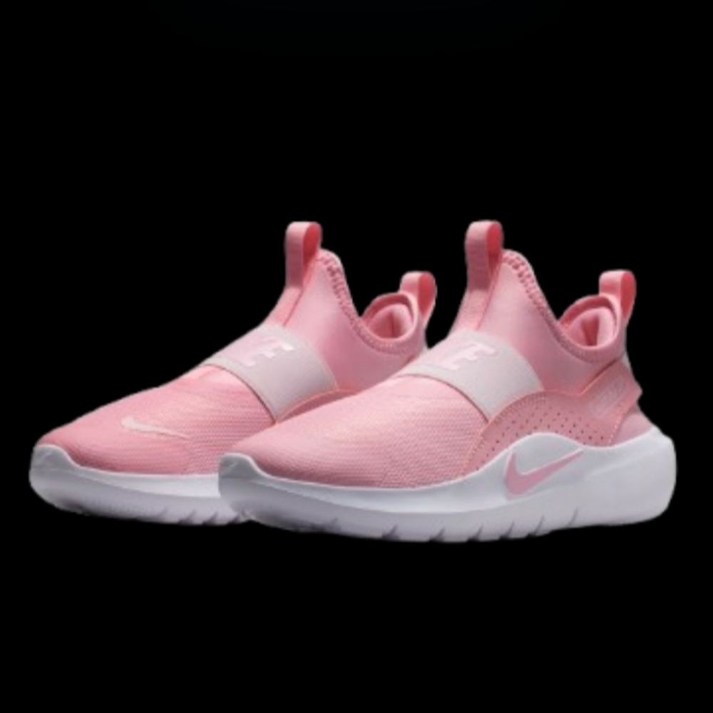 Nike Flex Runner 4 Womens Size 8.5/Kids 7Y Pink Foam White